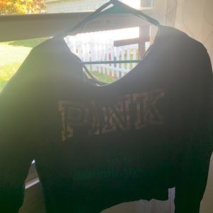 PINK cropped sweater